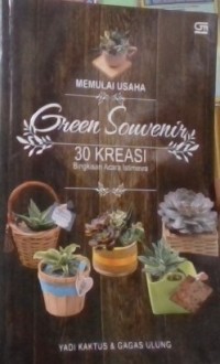 Image of MEMULAI USAHA GREEN SOUVENIR 30 KREASI Bingkisan Acara Istimewa