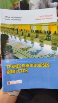 Image of TEKNIK BORDIR MESIN/KOMPUTER