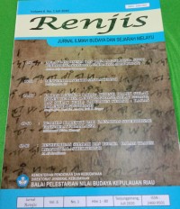 Image of RENJIS JURNAL ILMIAH BUDAYA DAN SEJARAH MELAYU VOL.6