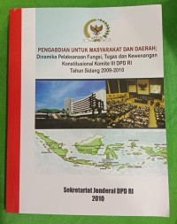 Image of Pengabdian Untuk Masyarakat dan Daerah