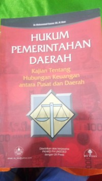 Image of Hukum Pemerintah Daerah