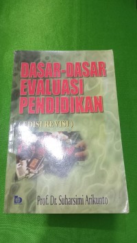 Image of Dasar-dasar Evaluasi Pendidikan