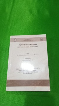 Image of Aqidah Imam Empat