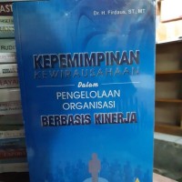 Image of Kepemimpinan Kewirausahaan dalam Pengelolaan Organisasi Berbasis Kinerja