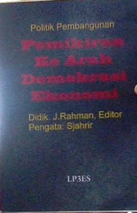 Image of Pemikiran Ke Arah Demokrasi Ekonomi