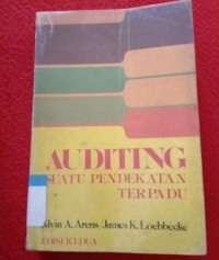 Image of AUDITING SUATU PENDEKATAN TERPADU