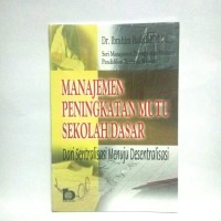 Image of Manajamen Peningkatan Mutu Sekolah Dasar